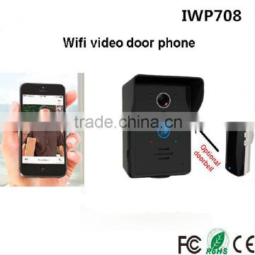 Lowest price wifi video door bell for home automation ip intercom system with low price