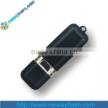 custom leather usb flash drive components