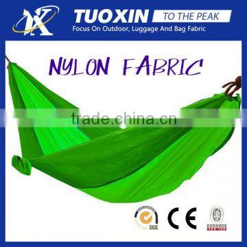 Parachute fabric hammock