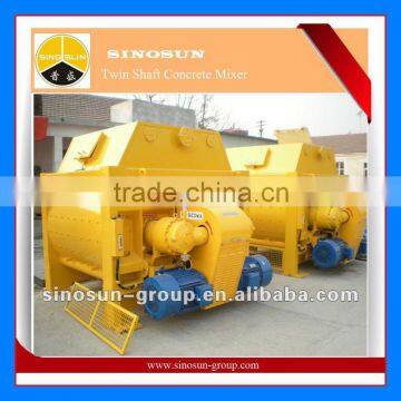 JS2000 Twin Shaft Concrete Mixer(100m3/h)