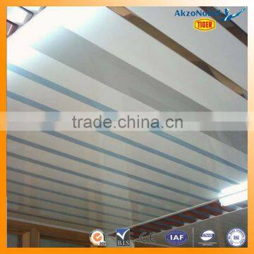 Aluminum strip ceiling for construction decoration usage