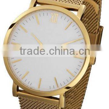 Luxury men's watches Stainless steel back 5atm watch gold                        
                                                Quality Choice