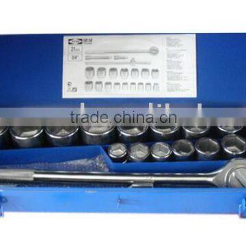 3/4" 21pcs socket wrench