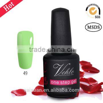 nail polish gel wholesale v.CHLO one step gel nail bling uv gel soak off uv&led polish