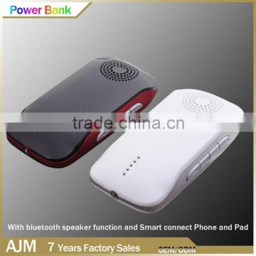 2016 music bluetooth speaker power bank li-polymer battery power bank cheap powerbank