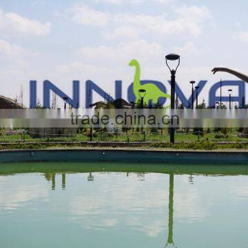 Realist mechanical dinosaur for dino park