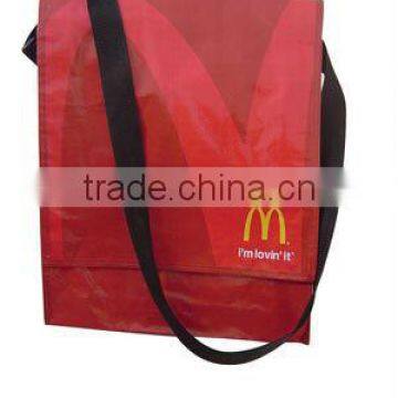 2015Newest Promotional non Woven Shoulder Bag pp woven shoulder bag shopping bag