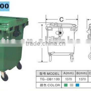 1100L outdoor dustbin