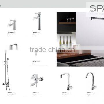 High Quality Stand Shower Set Exposed Rain Fall Bath Faucets Sanitary photo-3