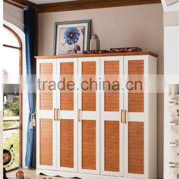 American style children wardrobe kids bedroom furniture cheap sale special offer with in stock