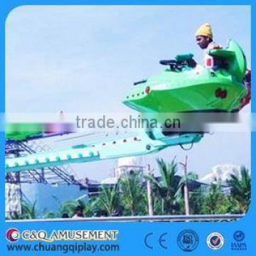 Theme park amusement rides airplane outdoor playground