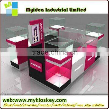 French cosmetic design furniture design acrylic make up display