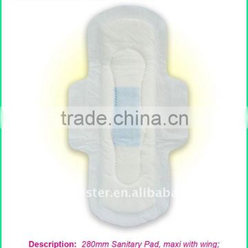 Sanitary Napkin, maxi, night use