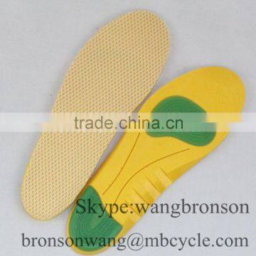 2015 New design PU gel 3/4 orthotic insole