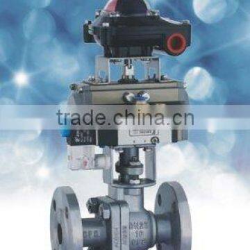 pneumatic flange ball valve