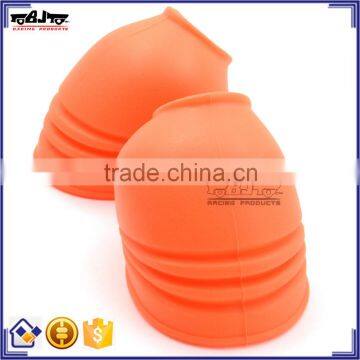 for Dirt Bike BJ-FPC-001-OR Customized Foot Peg Cover For Off Road Bike PVC Material photo-2