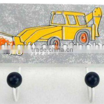multifuntion home decorative square wooden hanging hooks