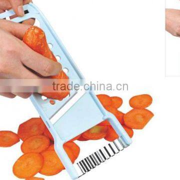 S/S+ABS 23.5*9.5*1.2 Kitchen tools multifunctional slicer/vegetable&fruit slicer/multi chopper