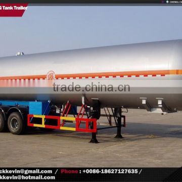 3 Axles 50m3 LPG Gas Tank Trailer