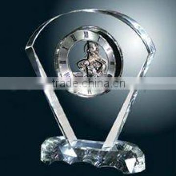 Fashion crystal clock for decoration