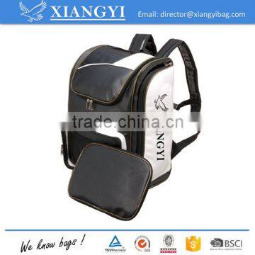Customized Logo Printing High Quality PU PVC Leather Baseball Backpack Bat Backpack Sport Bag photo-3