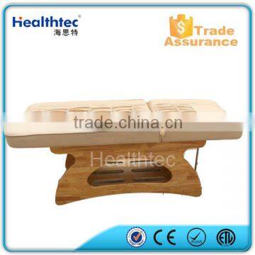 wood ceragem jade massage bed