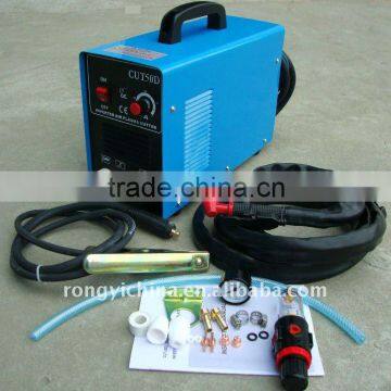 CUT50D family use DC dual voltage 110V & 220V air plasma cutting tools