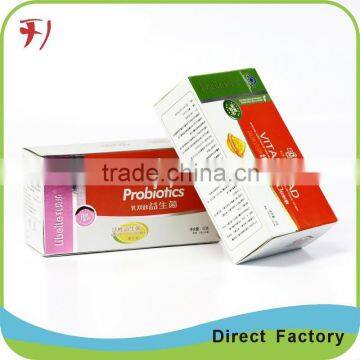 High quality with PVC window paper cosmetics box