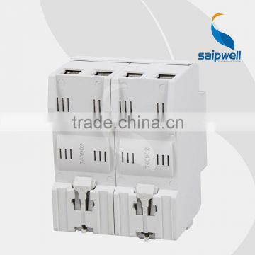 SAIP/SAIPWELL New 2 Poles 385/440V 40KA Waterproof Electrical Surge Protector/Surge Arrester