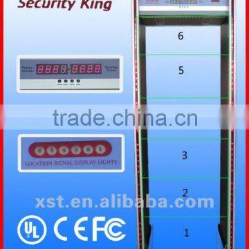 Airport Subway Door Frame Metal Detector, Body Scanner Metal Detector For Security Check