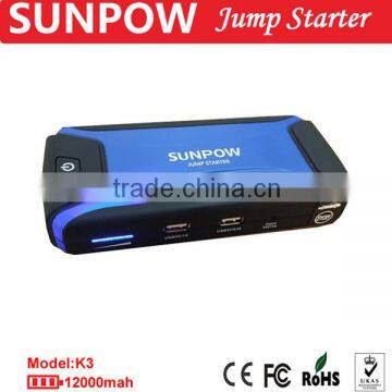 SUNPOW K3 jump starters for cars best car jump starter