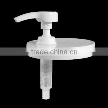 89mm lotion dispenser pump with big cap for cream