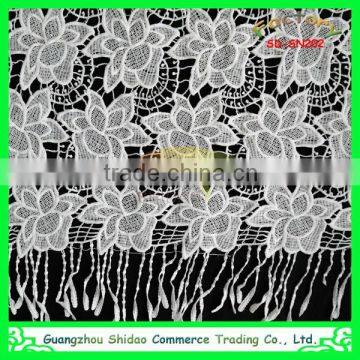 best lady embroidery africa lace fabrics for women garments wholesaled