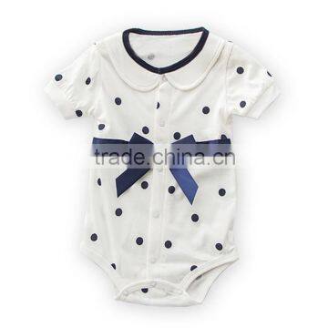 Latest Mickey Embroider Design Cotton Baby Wears