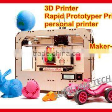 3d printer Maker-Bot Replicator rapid prototyping printer personal desktop printer model/art works 3 dimension printer