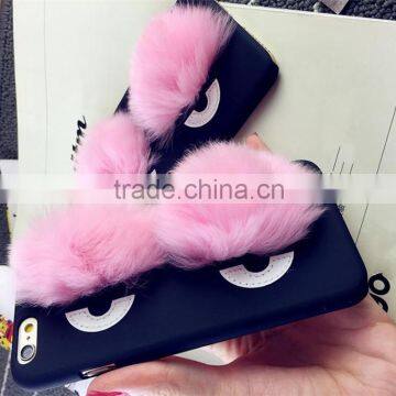 Cartoon Eyes With Fur 3d for Iphone Cases for Iphone Covers photo-6