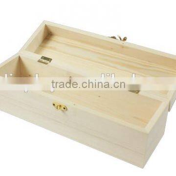 Cuboid Wood Remote Storage Box