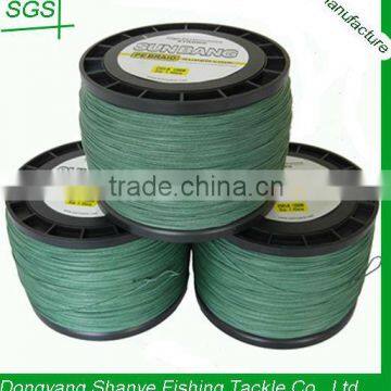 250LB Zhejiang Dongyang Braided Fishing Line Dark Green ---DIAOWAN