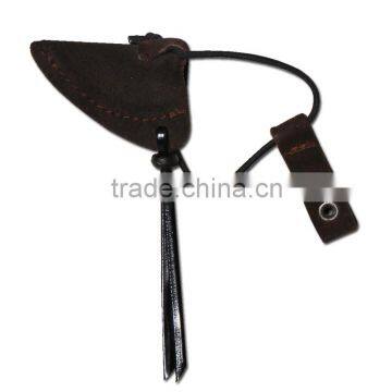 Leather Elastic String Keeper AP-3419