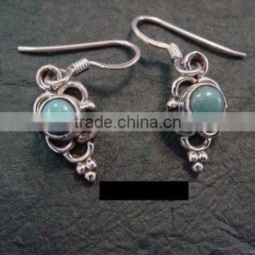 Turquoise Silver Earring