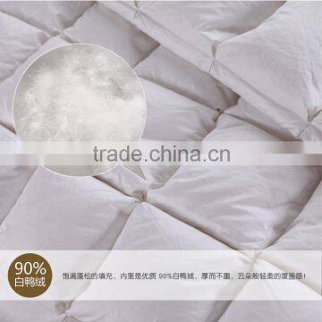 Comfortable white Well Selling Duck Down Duvet from alibaba china