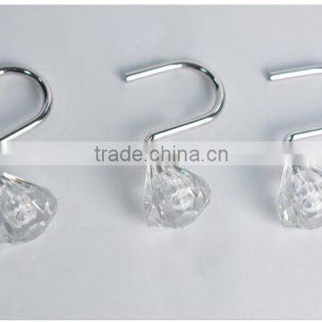 Curtain Hook Curtain Accessories/fancy Curtain Rod Hook, Curtain Rod Accessories, Curtain Pole Fitting on Hot Sale