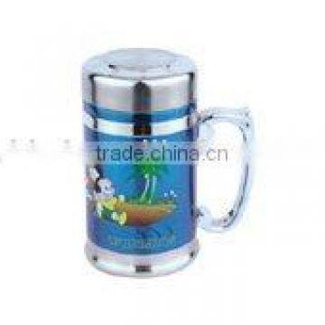 double wall thermal mug promotional thermal mug cup tumbler stainless steel