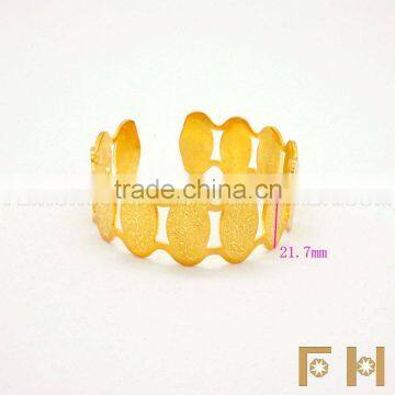 FH-T078 fashion golden bangle (imitation jewelry)