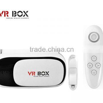 New Google Cardboard 2nd Gen VR BOX Virtual Reality 3D Glasses Headset Bluetooth Control