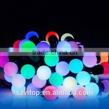 Led Christmas Light Ball 5 Meter 20LED US EU Plug 110V/220V Big Ball High Bright Party Decoration photo-4