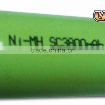 NIMH battery SC 3800mah 1.2V