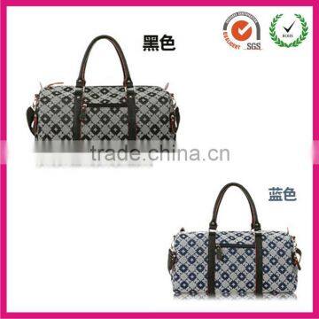 Customized latest designer ladies hand carry duffel bags & travel suitcases( factory)