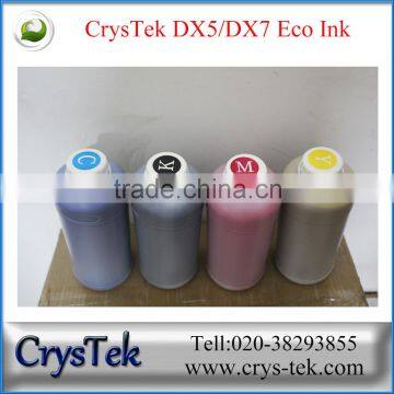 Factory price Toyo eco solvent ink for eps dx5/dx7 printhead with flush liquid