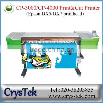 sticker printing and cutting printer machine